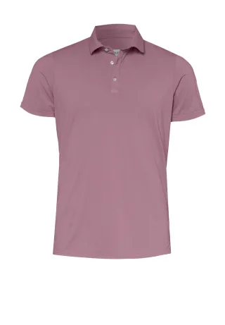 pure - Pure Functional Polo slim fit Halbarm rosa - Gr. - L