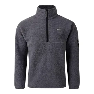 Dare 2B - "Twin Tip" Fleecejacke für Herren, mit halbem Reißverschluss (Eisentor Grau)