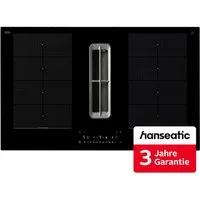 Hanseatic Kochfeld mit Dunstabzug HDI4B9074SB, inkl. 3 Jahre Herstellergarantie