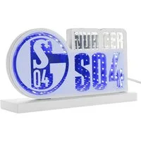 FC Schalke 04 Dekofigur FC Schalke 04 LED Licht Nur der S04 Mirror