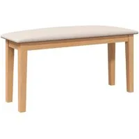 vidaXL Essbank Bank 90 cm Massivholz Gummibaum