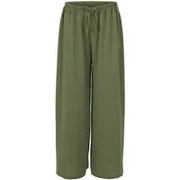 malito more than fashion Palazzohose malito Damen Palazzohose 2305 Sommerhose Marlenehose Culottehose mit elastischem Bund Einheitsgröße