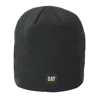 Caterpillar Logo Strickmütze Unisex Erwachsene Schwarz