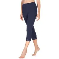 Merry Style Leggings Damen 3/4 Capri Hose MS10-290 (1-tlg) elastischer Bund