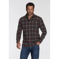 Man's World Flanellhemd mit 2 Brusttaschen