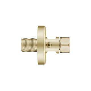 Wandanschluss 1/2"x1/2" L40 absperrbar, brushed gold 3600014955