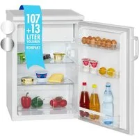 BOMANN Kühlschrank KS 2194.1, 84.5 cm hoch, 56 cm breit, Kühl-Gefrierschrank 120L, freistehend, 107L Kühlen / 13L Gefrieren
