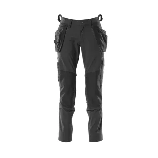 MASCOT Herren Hose mit Hängetaschen ACCELERATE Schwarz 54 - 18031-311-09-76C54