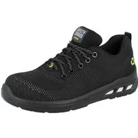 Safety Jogger SAFETY JOGGER EcoFitz Damen Herren Sicherheitssneaker S1P schwarz - Sicherheitsschuh Wechselfußbett
