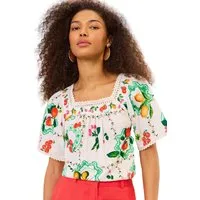 Love & Roses T-Shirt Love & Roses Regular Fit T-Shirt aus Jersey (1-tlg)
