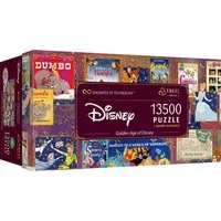 Trefl Puzzle Golden Age of Disney 13500 Teile Puzzle, 13500 Puzzleteile, Made in Europe