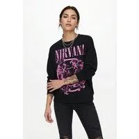 ONLY CARMAKOMA Sweatshirt CARHAVEN L/S O-NECK SWEAT LC JRS