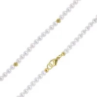 trendor Perlenkette 15916, Damenkette Muschelkern-Perlen