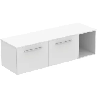 Ideal Standard Möbel-Set 160cm i.life B 2 Auszüge 1 off.Fach Gr.Chrom Weiß matt, T5842DU T5842DU