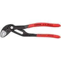 Cobra 87 01 180, 180mm, Rohr- / Wasserpumpen-Zange rot, Wasserpumpenzange, 18-fach verstellbar