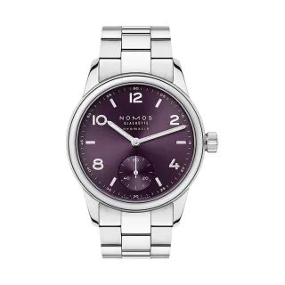 Nomos Glashütte Damenuhr Club Sport neomatik 34 violett 757