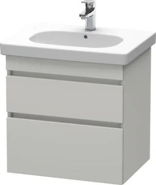 Duravit DuraStyle Waschtischunterbau wandhängend Betongrau Matt 600x453x610 mm - DS648300707 DS648300707