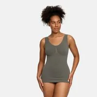 cfab (creamy fabrics) Shapingtop Shaping Unterhemd-Graphit-2XL (1-tlg)