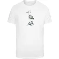 MisterTee T-Shirt MisterTee Herren Seagull Sneakers Tee (1-tlg)
