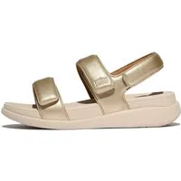 Fitflop F-MODE GO Sandale, Keilsandale, Klettschuh, Sommerschuh mit hervorragender Dämpfung