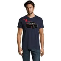 Blondie & Brownie T-Shirt Herren A Team Van Murdock Hannibal Mr.T Herren T-Shirt A Team Van TV Serie Frontprint Baumwolle Regular