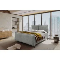 99rooms Boxspringbett Vero Plus (Schlafzimmerbett, Bett), 140/160/180/200x200 cm, in Cord POSO, mit Topper, Bettkasten