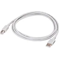 Hama USB-Anschlusskabel 1,5m Grau USB-Kabel, USB Typ A,USB Typ A, Keine, USB 2.0-Kabel, Doppelt geschirmt, vergoldet, Für PC, Notebook, Drucker