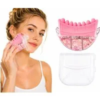 Forrlite Gesichtsmassagegerät Gesichtsbürste für Lymphdrainage & Massage, sanft für Konturen, 1 Stück, Sanfte Massage, für Gesichtspflege, Anti-Aging, Gesicht, Augen, Anti Falten,Durchblutung & straffe Haut, Zuhause/Reise