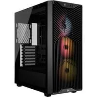 3200D RS ARGB , Tower-Gehäuse schwarz, Tempered Glass