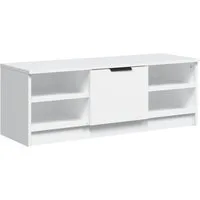 vidaXL TV-Schrank TV-Schrank Weiß 102x35,5x36,5 cm Holzwerkstoff (1-St)