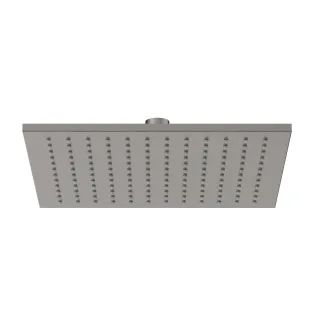Herzbach LIVING SPA Slim-Regenbrause 250x250mm Black Steel, 11.600250.2.40 11.600250.2.40
