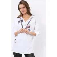 Witt Klassische Bluse Longbluse Langarm