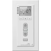 SCHELLENBERG Rollladen-Funksteuerung Aufputz, Smart Home Funk-Zeitschaltuhr Premium, zur Steuerung für Rollläden, Licht, Steckdosen und Markisen