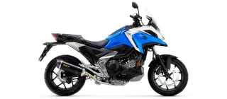 Sport Auspuff Arrow Race-Tech BLACK Honda NC 750 X Bj.2021-2024 Typ:RH09 EURO-5 +ABE/eintragungsfrei