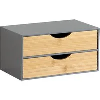 KESPER® Organizer Küchenregal, Aufbewahrungsbox, FSC®-zertifiziert (1 St), Mini-Kommode mit 2 Schubladen