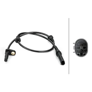 Hella Sensor f?r Raddrehzahl BMW X5 E70 F15 X6 E71 F16 6PU012806-471