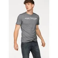 TOM TAILOR Rundhalsshirt mit Logoprint