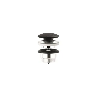 KLUDI-ROTEX Push-Open-Ablaufgarnitur Marble Nero Marquina matt 10470S2-00