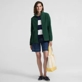 Anyweather Fleece-Jacke, Damen, size: regular, Grün, Polyester, by Lands' End