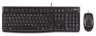 Logitech MK120 [kabelgebunden inkl. Maus] schwarz
