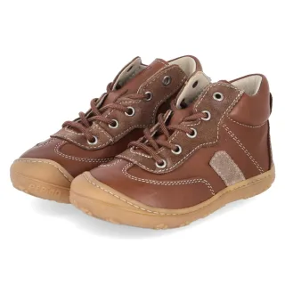 Pepino Schnürschuhe TRACY - Gr. 19 - Braun - Glattleder