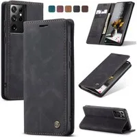 CaseMe Handyhülle Premium Hülle für Samsung Klapphülle