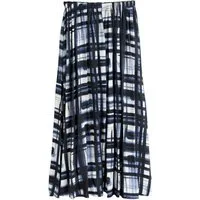 Next Maxirock Plissierter Maxirock aus Satin (1-tlg)
