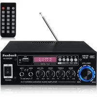 Insma Audioverstärker (1200W bluetooth 2-Kanal HiFi Verstärker)