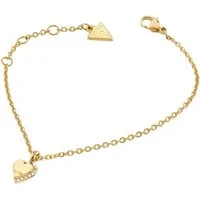 Guess Gliederarmband 8mm Heart Charm Bracelet