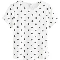 Next T-Shirt Weiches Kurzarmoberteil mit U-Ausschnitt (1-tlg)