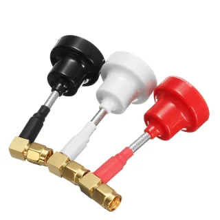 Realacc Pagoda RHCP 5.8GHz Antenna - 65mm 5dBi Right Angle Omni FPV Short Antenna