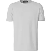 Strellson T-Shirt Tyler Saumabschluss mit offener Rollkante
