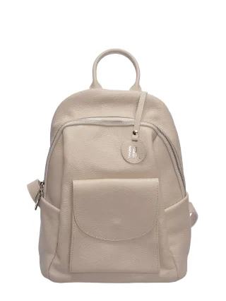 Anna Luchini Beige Rindsledertasche