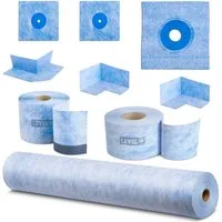 Level+ Fugendichtband Bandset Dusche Balkon Dichtband Dichtbahn Duschelement Ecken B2